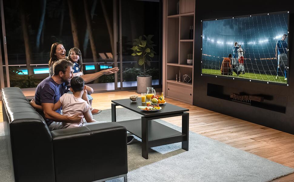 home projector screen screen technics