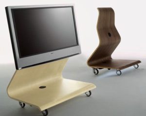 tv trolley on wheels